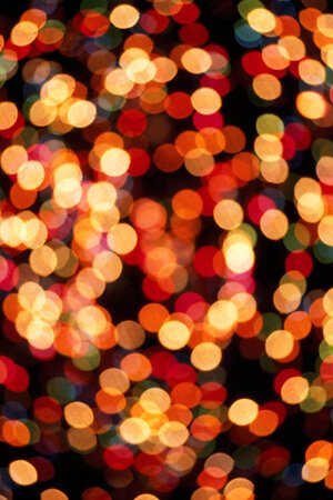 bokeh Xmas lights