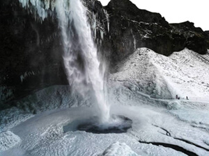 iceland waterfall