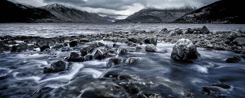 Long exposure at Glencoe
