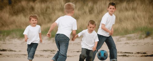 Photograph children at play