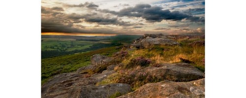 Sunrise in the Peak District